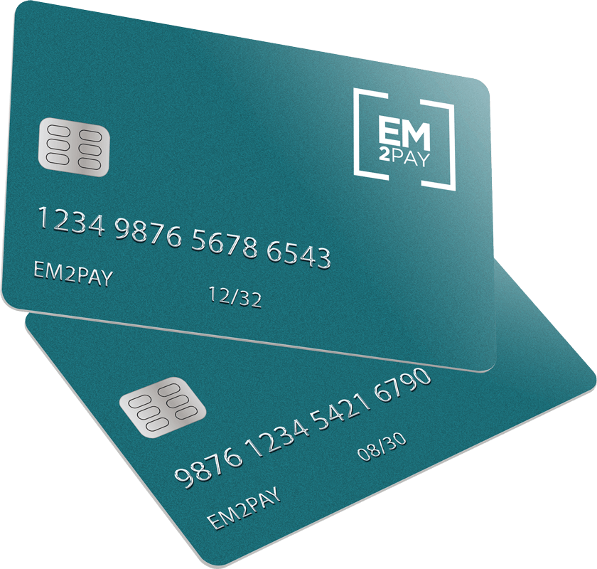 Cartão Mockup EM2PAY